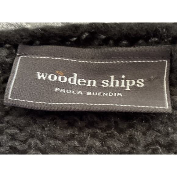 Wooden Ships Gray Sweater X/S Wool Mohair Oversized Slouchy Boho Paola Buendia - Picture 3 of 6